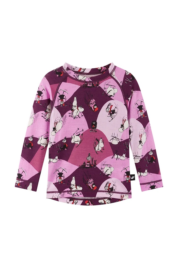 Lenjerie de corp functionala pentru copii Moomin Trivsam Reima 5200021B.9BYA roz