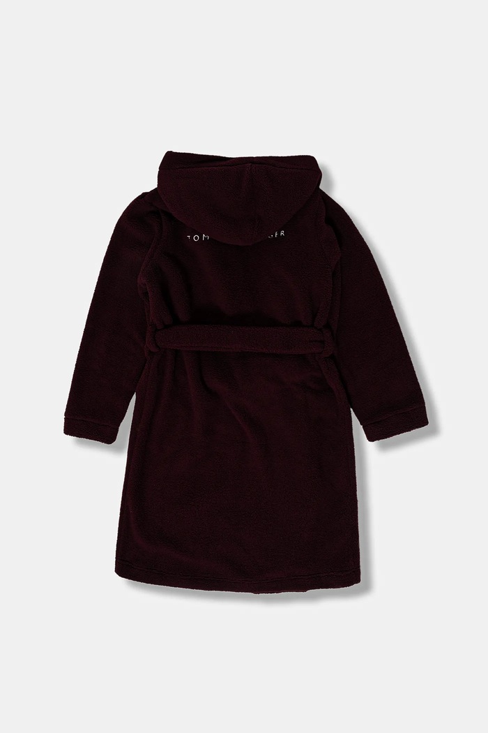 Tommy Hilfiger szlafrok UK0UK00090.9BYA bordowy AW25