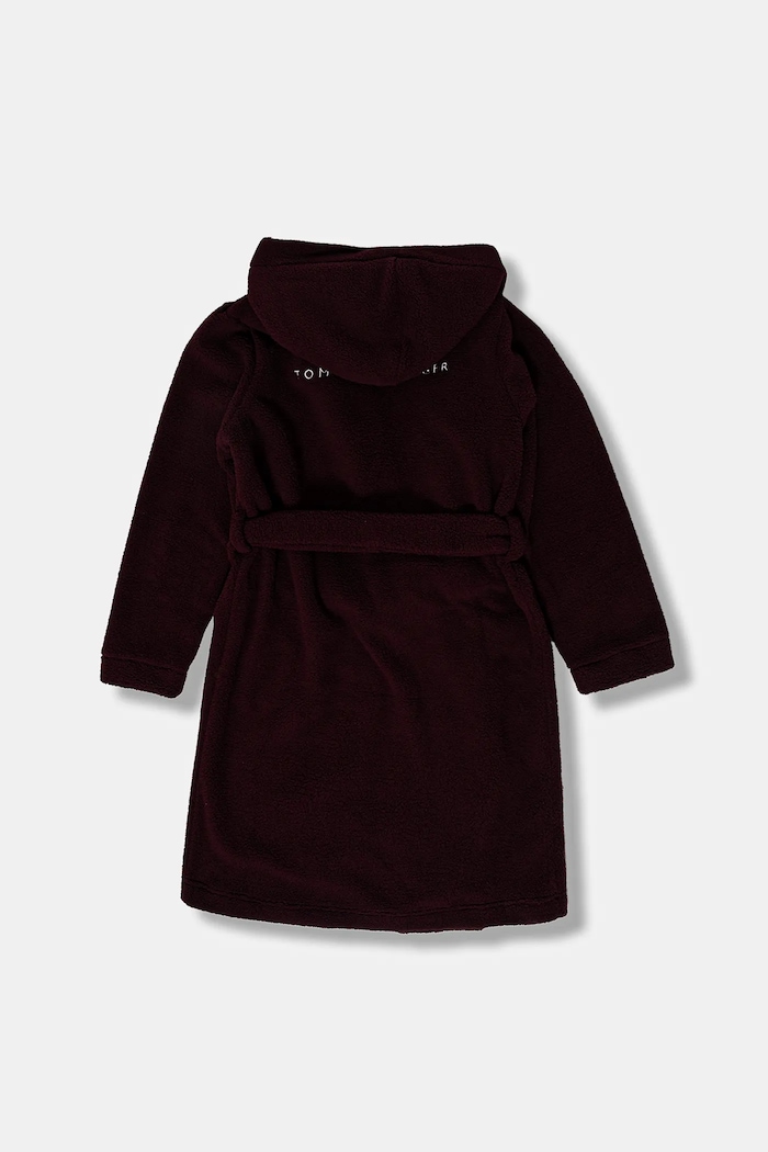 Tommy Hilfiger szlafrok UK0UK00090.9BYA bordowy AW25