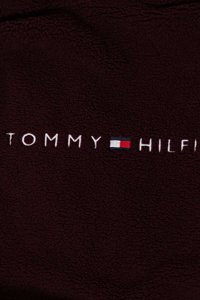 Chłopiec Tommy Hilfiger szlafrok UK0UK00090.9BYA bordowy