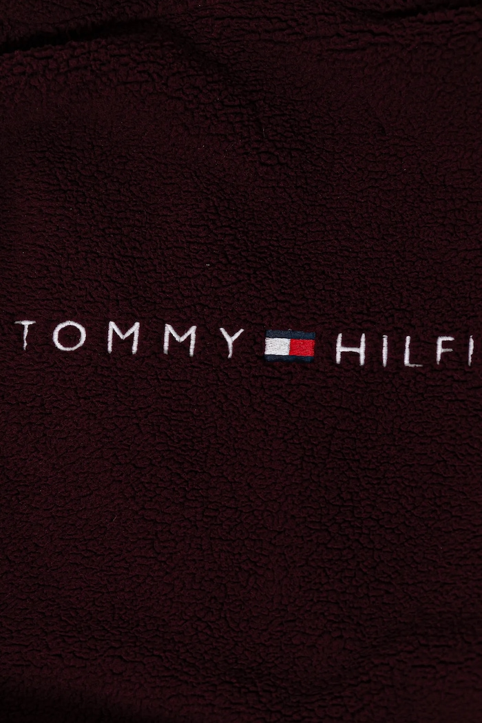 Chłopiec Tommy Hilfiger szlafrok UK0UK00090.9BYA bordowy