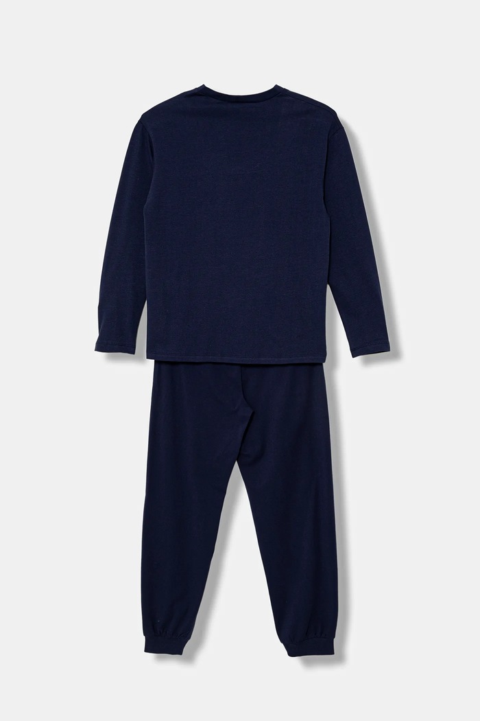 United Colors of Benetton piżama dziecięca 3DKE0P097.G.seasonal granatowy AW25