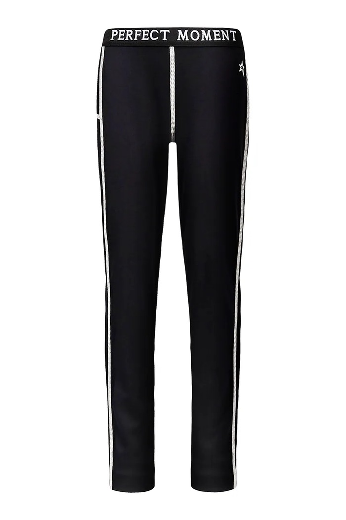 Perfect Moment legginsy funkcyjne dziecięce thermal pants sporty zimowe czarny K6000074