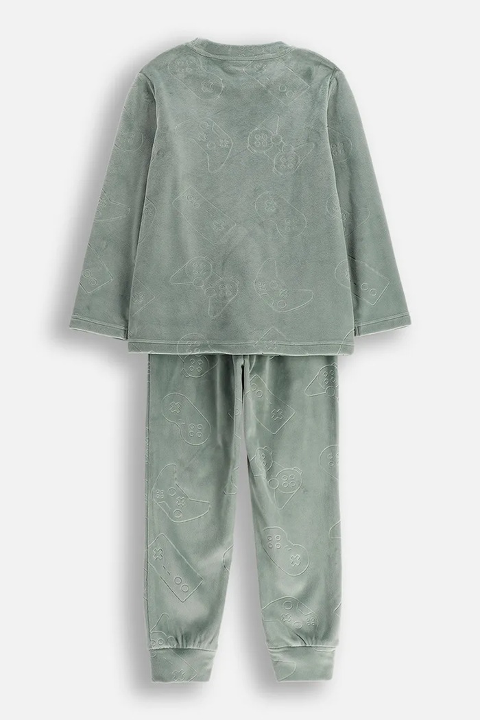 Coccodrillo pijama copii ZC5448118PJS verde AW25