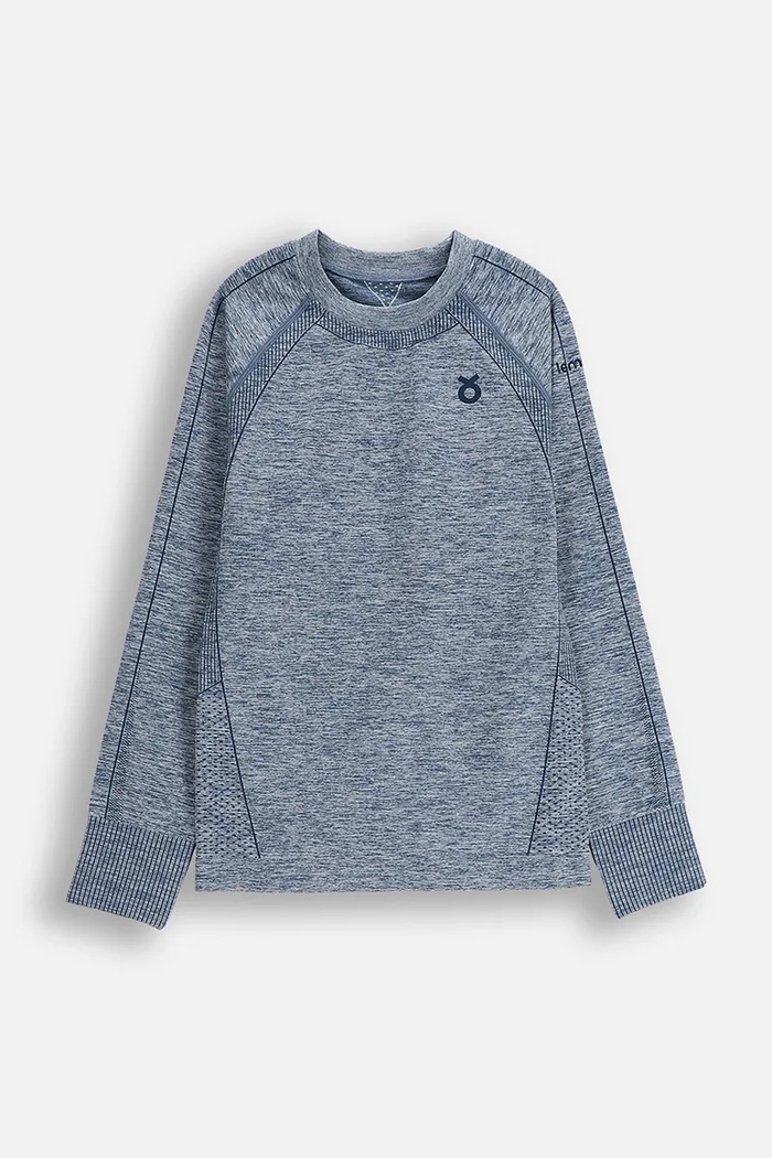 Lemon Explore longsleeve functional pentru copii Sporturi de iarnă bleumarin ZL5187201ACB