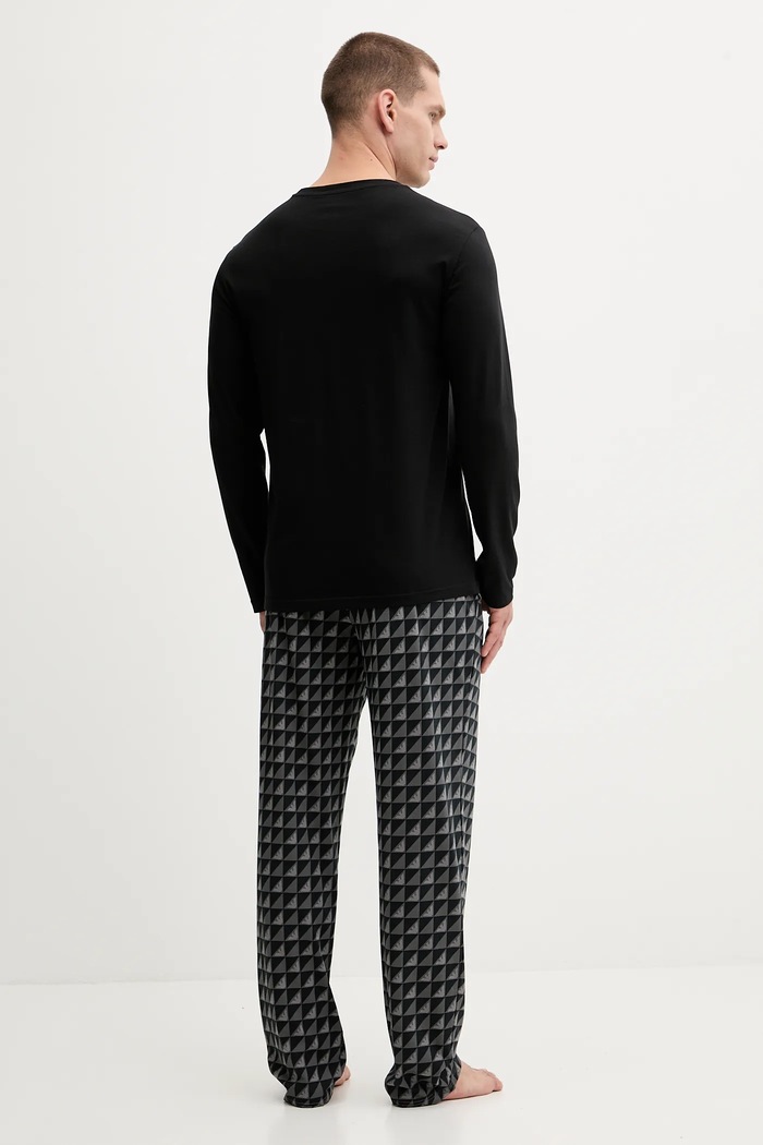 Emporio Armani Underwear pigiama in lana nero EM000611.AF14994