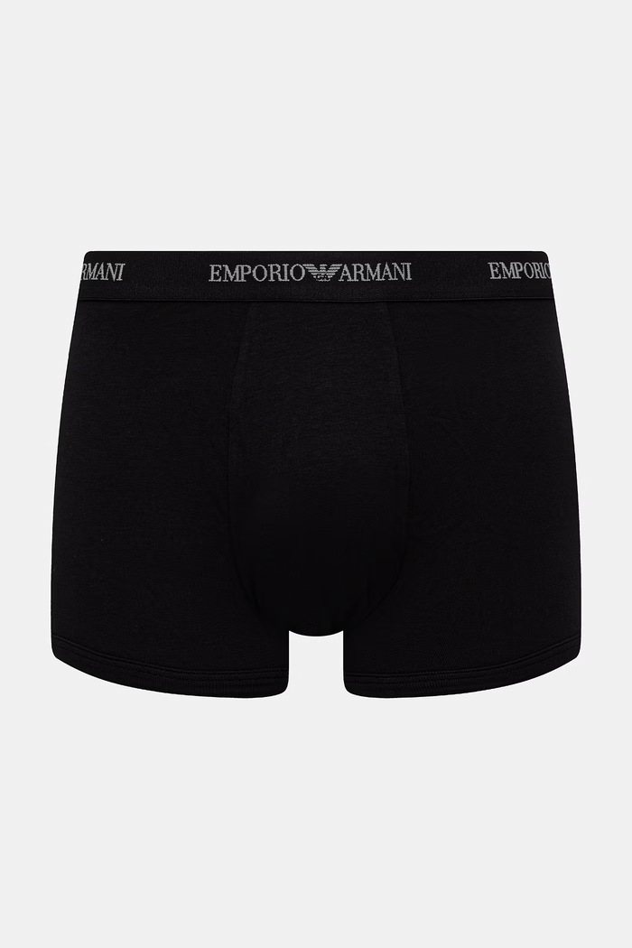 Emporio Armani Underwear boxeri bărbați cu bumbac pachet de 3 alb EM000259.AF14132