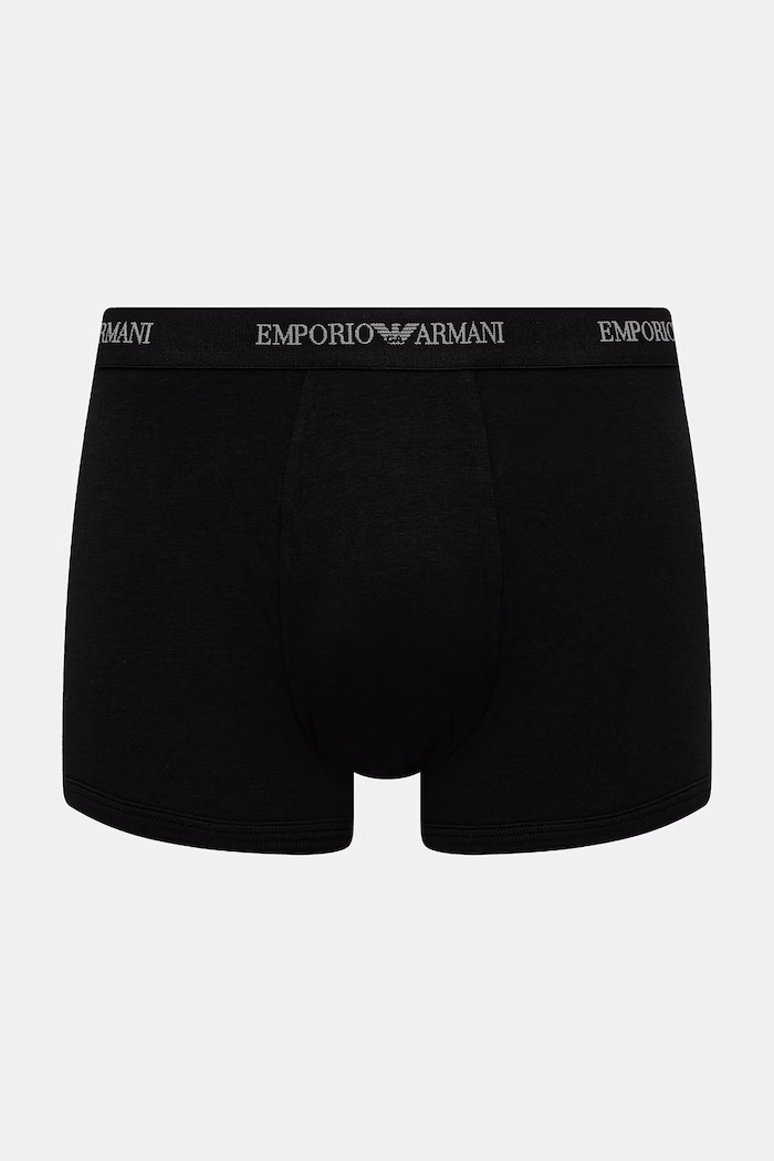 Emporio Armani Underwear boxeri bărbați cu bumbac pachet de 3 alb EM000259.AF14132
