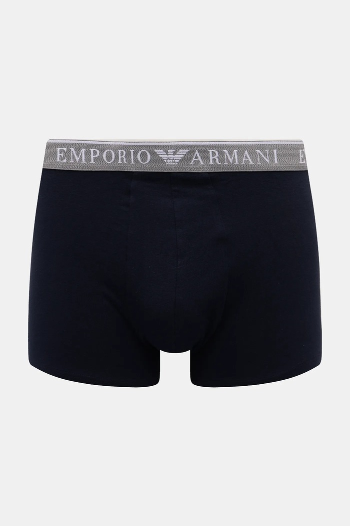 Oblečenie Boxerky Emporio Armani Underwear 2-pak EM000255.AF10776 tmavomodrá
