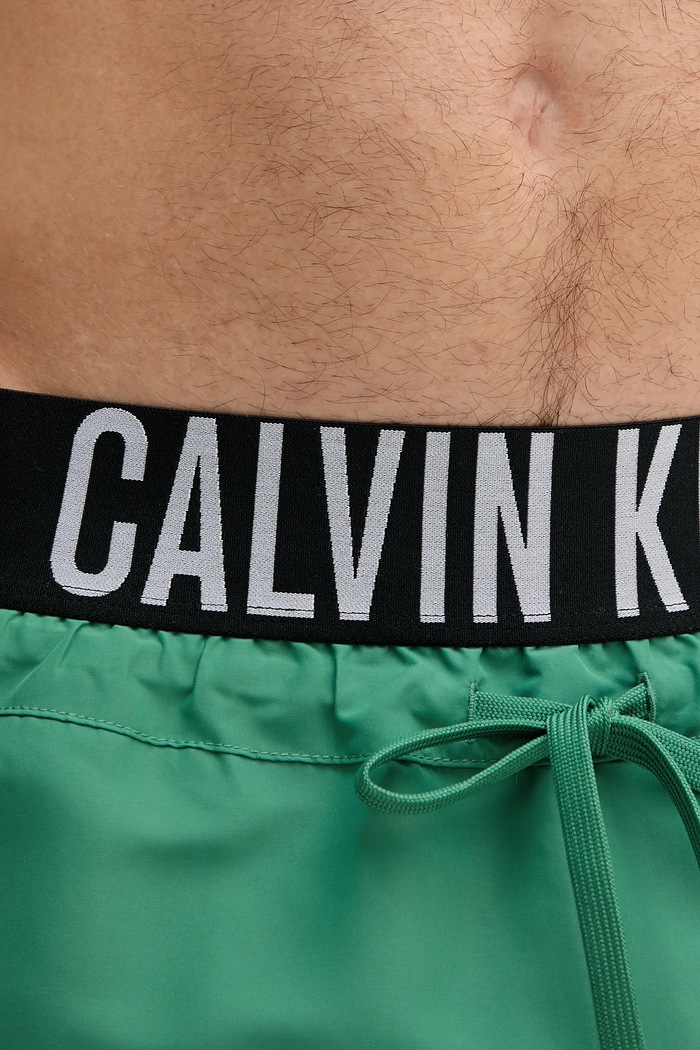 Calvin Klein szorty kąpielowe zielony LV00N61094