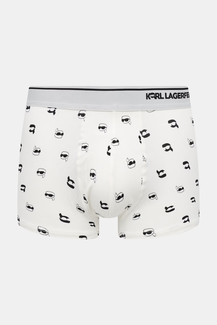 Karl Lagerfeld Boxeri pentru bărbați din bumbac cu elastan pachet de 3 A3M47008 albastru AA00