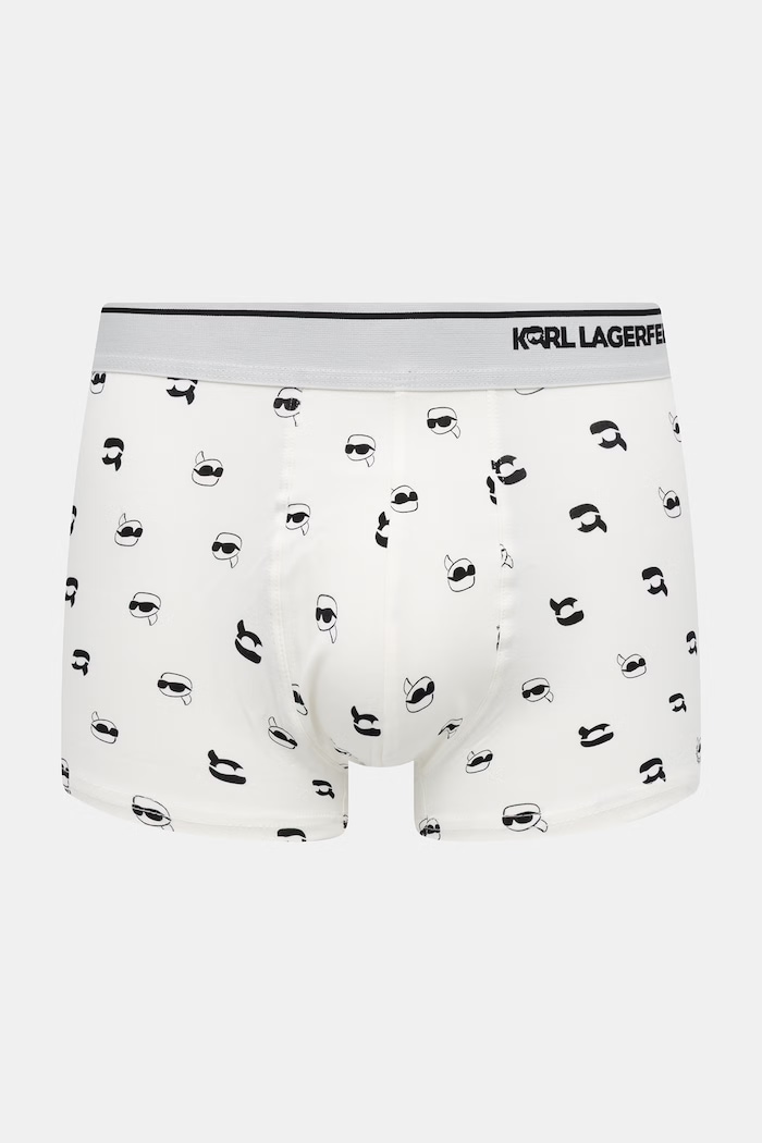 Karl Lagerfeld Boxeri pentru bărbați din bumbac cu elastan pachet de 3 A3M47008 albastru AA00