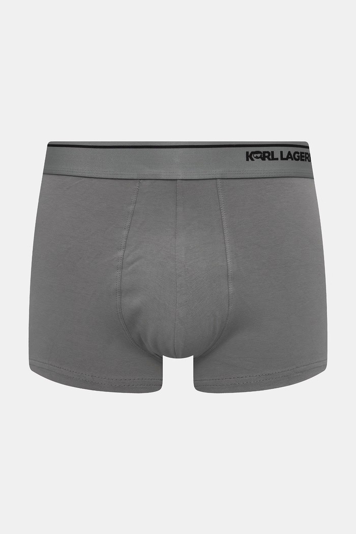 Îmbrăcăminte Karl Lagerfeld Boxeri pentru bărbați din bumbac cu elastan pachet de 3 A3M47008 albastru
