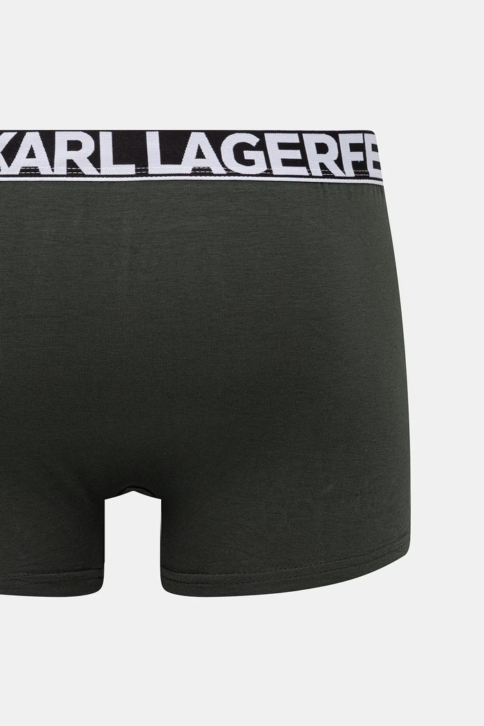 Karl Lagerfeld boxerky pánské bavlněné s elastanem 3-pack A3M47010 modrá