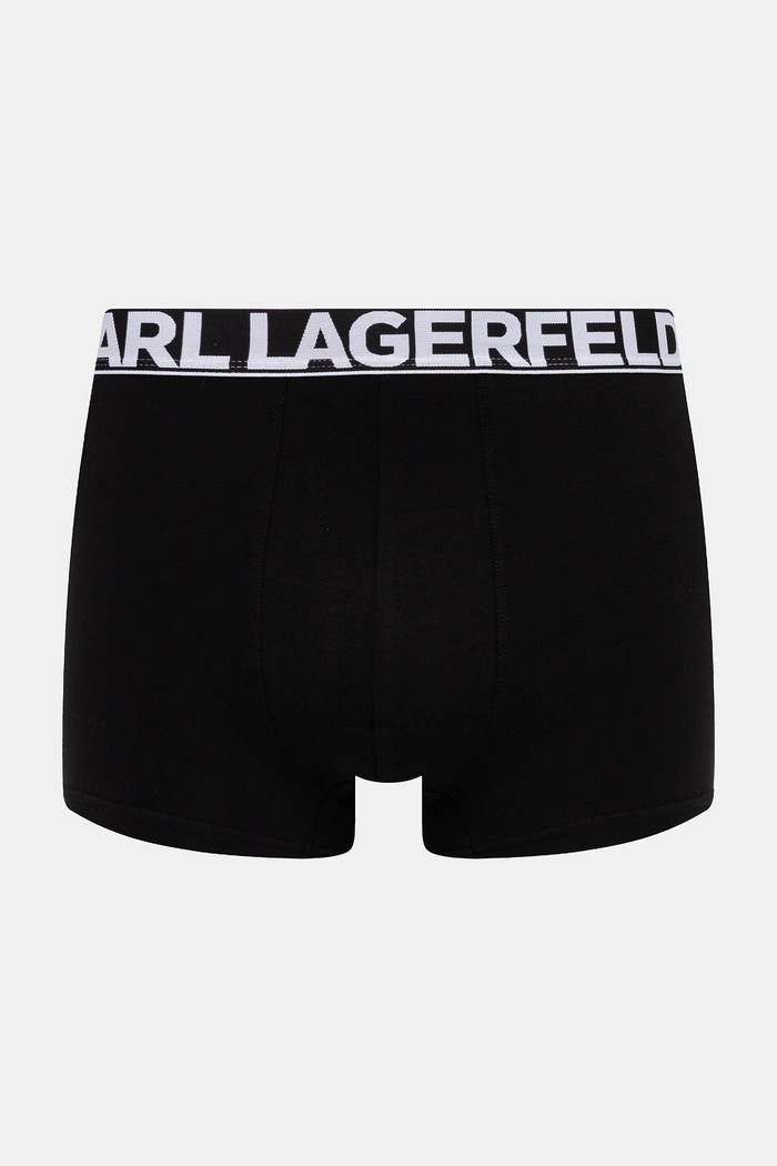 Karl Lagerfeld boxeri bărbați din bumbac cu elastan pachet de 3 A3M47010 burgundia AA00
