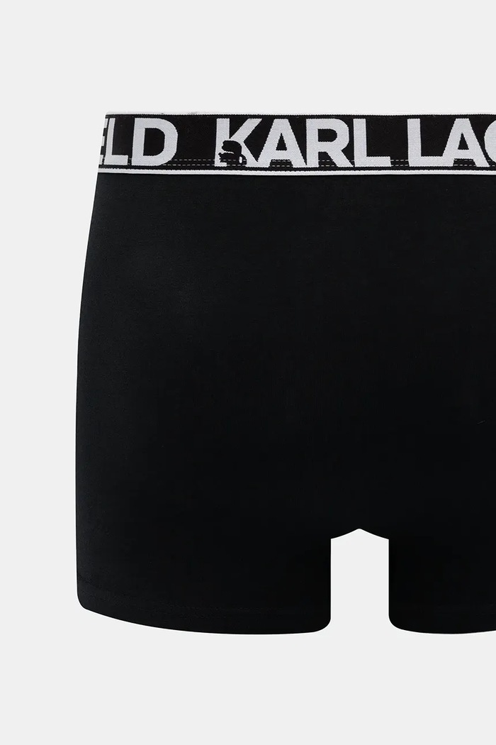 Karl Lagerfeld boksarice moške bombažne z elastanom 3-paket A3M47010