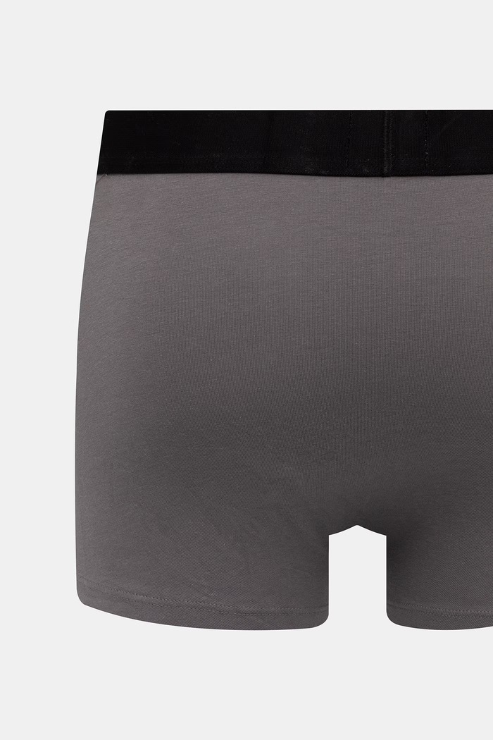 BOSS boksarice moške bombažne Trunk 3P BOSS ONE D paket 3 kosov 50549832 siva