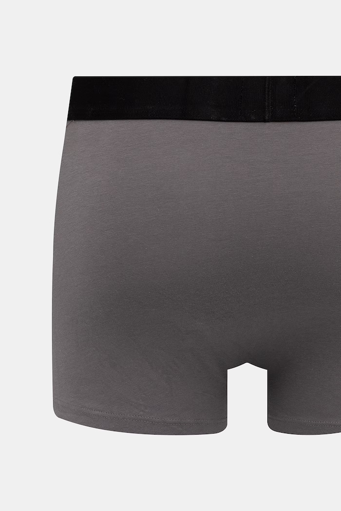 BOSS boksarice moške bombažne Trunk 3P BOSS ONE D paket 3 kosov 50549832 siva