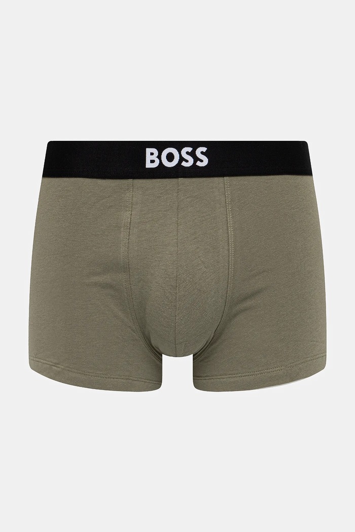 BOSS μποξεράκια Ανδρικά βαμβακερά Trunk 3P BOSS ONE D 3-pack 50549832 μαύρο SS26