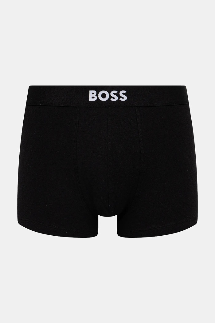 BOSS μποξεράκια Ανδρικά βαμβακερά Trunk 3P BOSS ONE D 3-pack μαύρο 50549832