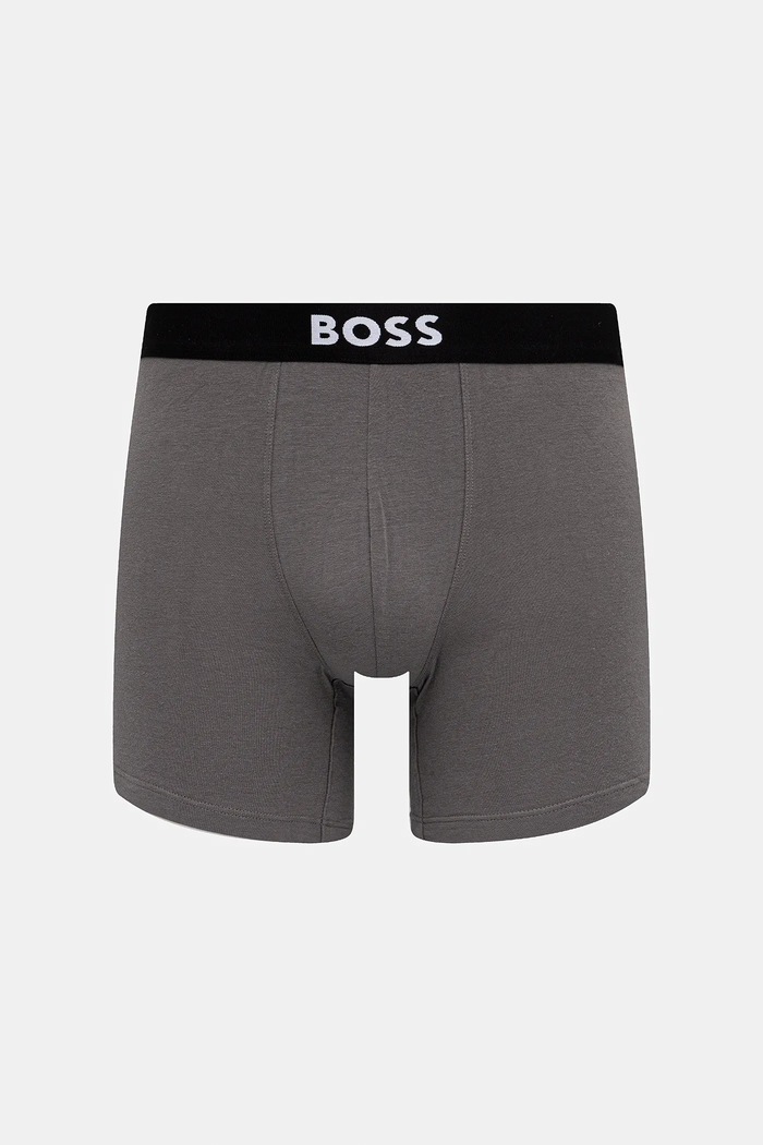 Боксеры BOSS 3 шт BoxerBr3P BOSS ONE D 50549856 серый AW25