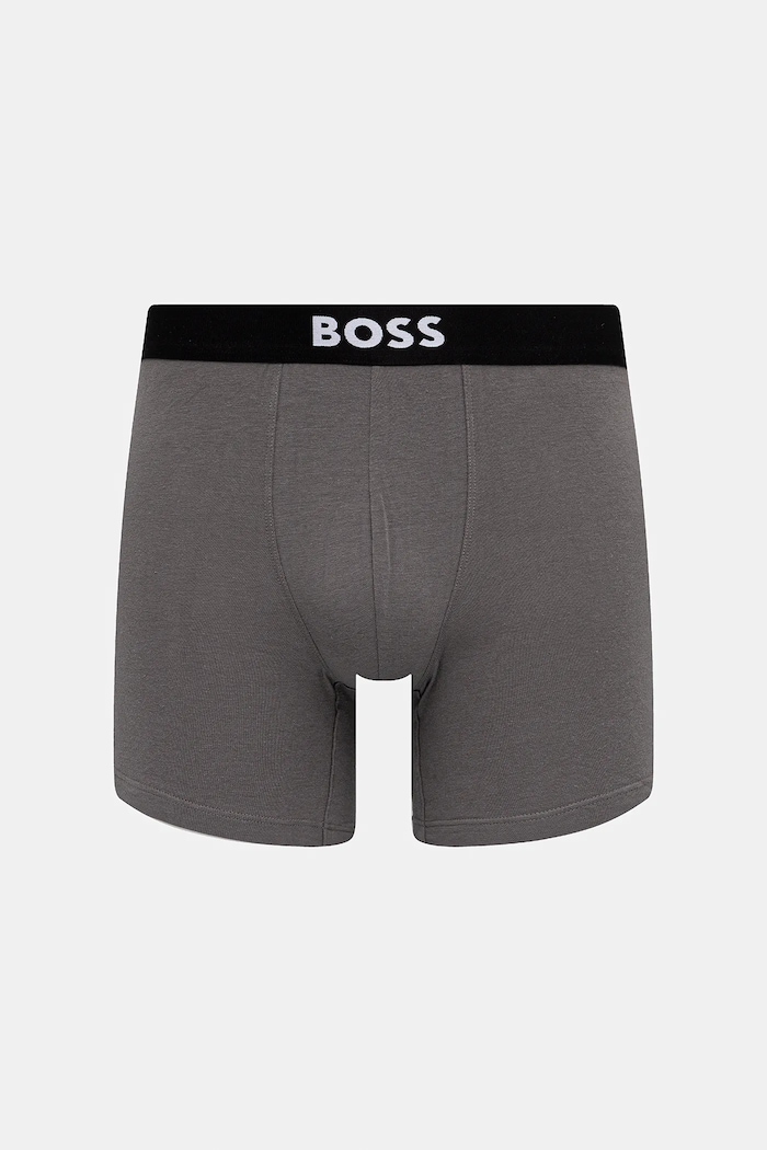 Боксеры BOSS 3 шт BoxerBr3P BOSS ONE D 50549856 серый AW25
