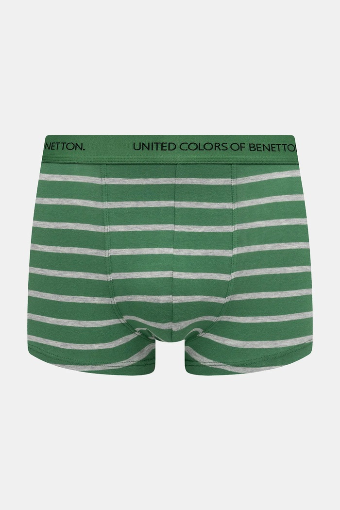 Boxerky United Colors of Benetton pletenina zelená 3VPS2X01H