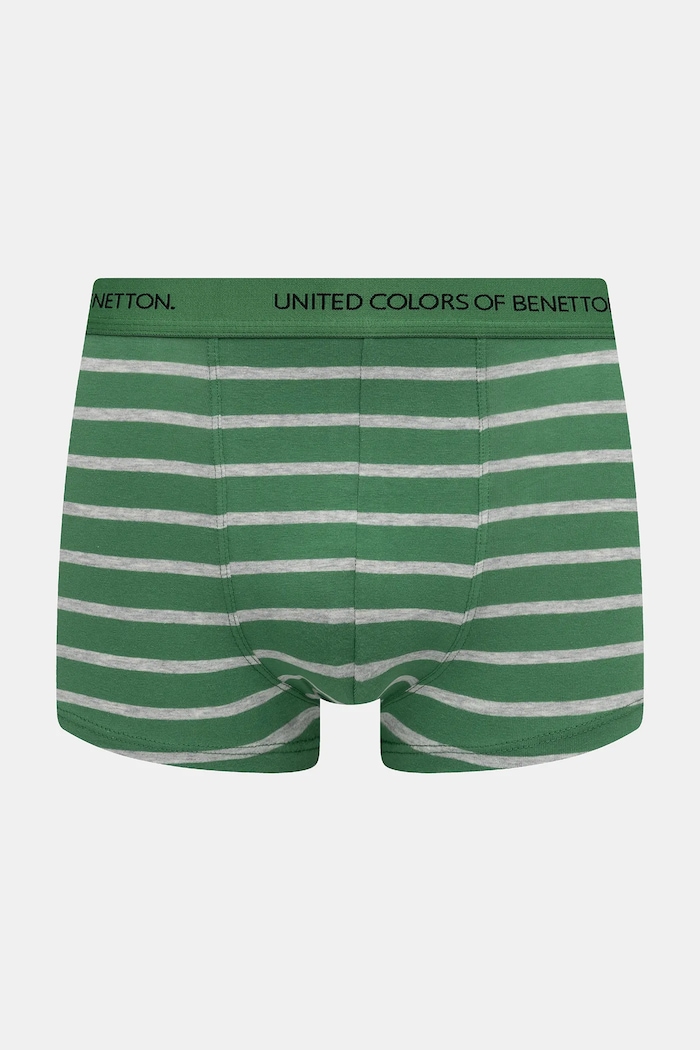 Boxerky United Colors of Benetton pletenina zelená 3VPS2X01H