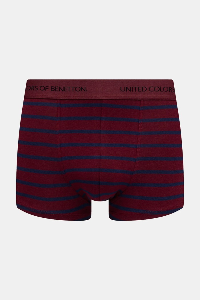 Boxerky United Colors of Benetton pletenina burgundské 3VPS2X01H