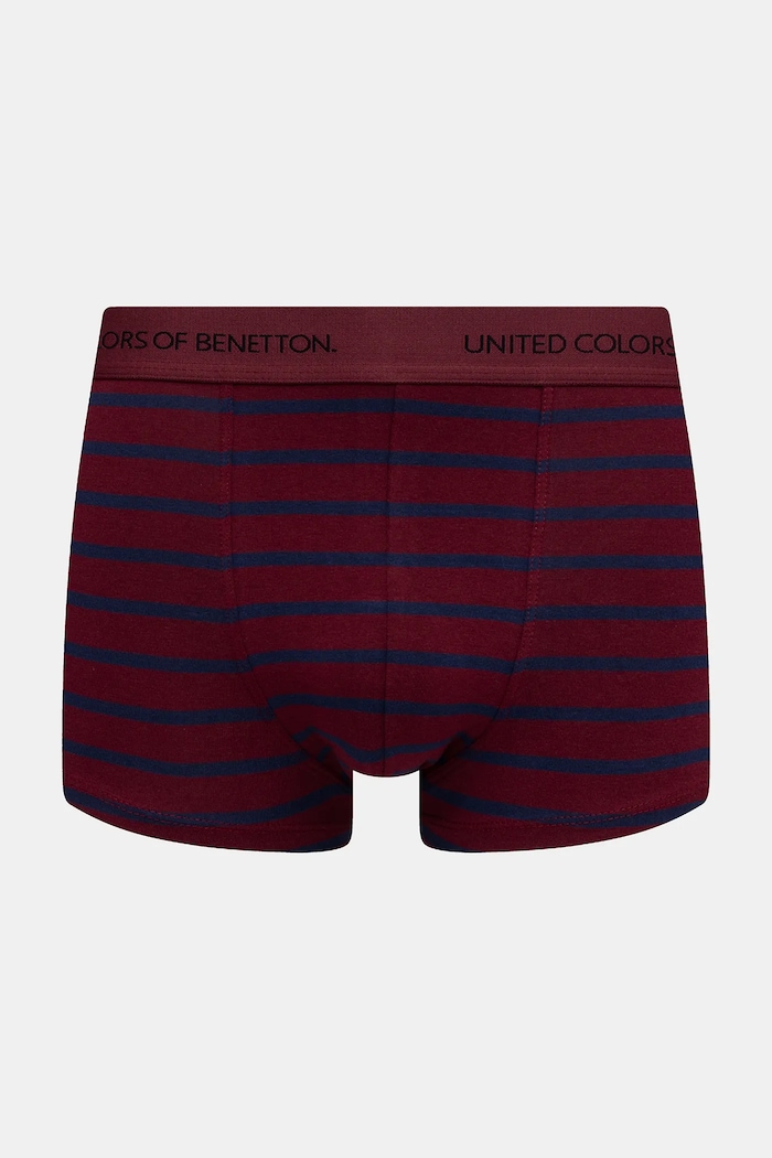 Boxerky United Colors of Benetton pletenina burgundské 3VPS2X01H