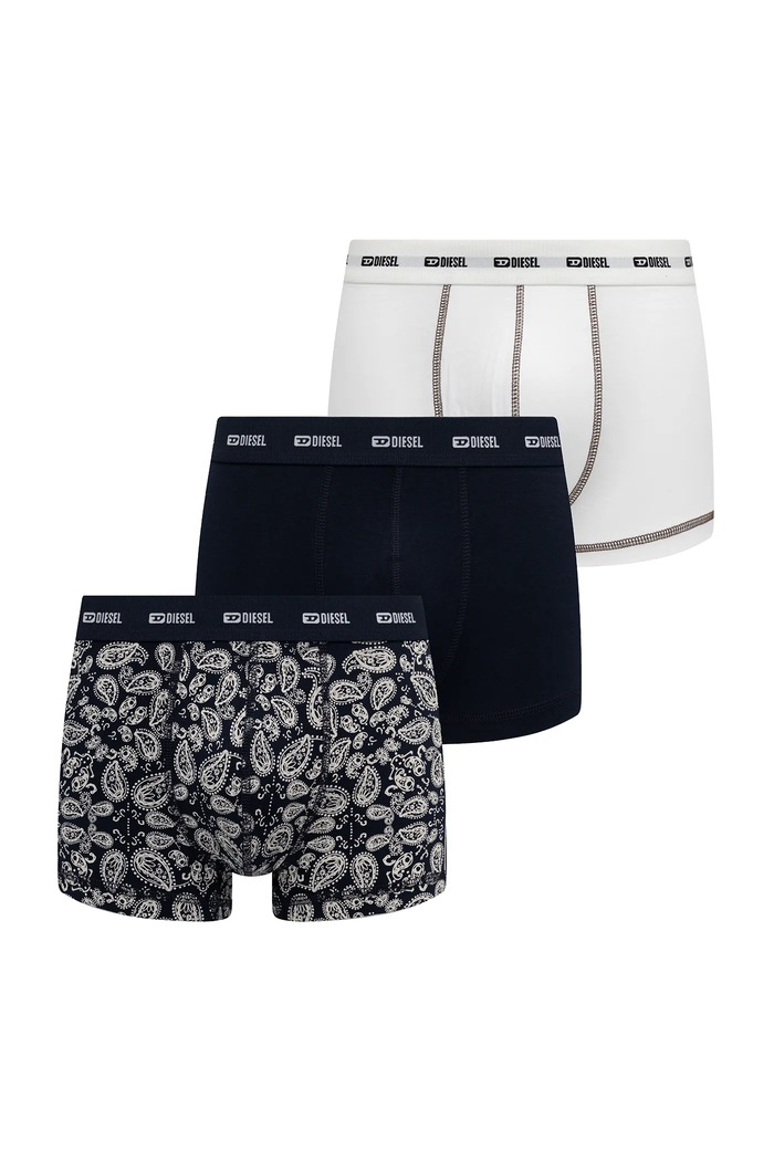 Diesel boxer DAMIEN-UTLT-3PACK BOXER pacco da 3 semplice blu navy A17832.0AJFE