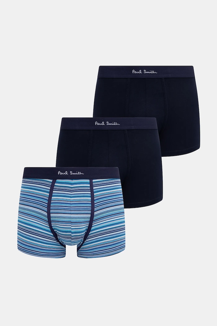 Paul Smith bokserki 3-pack dzianina granatowy M1A.914.M3PKG