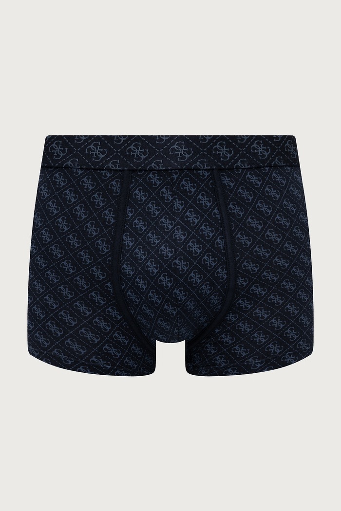 Guess Priliehavé boxerky pánske bavlnené s elastanom 3-pak U5BG69.K6YW1 tmavomodrá SS26