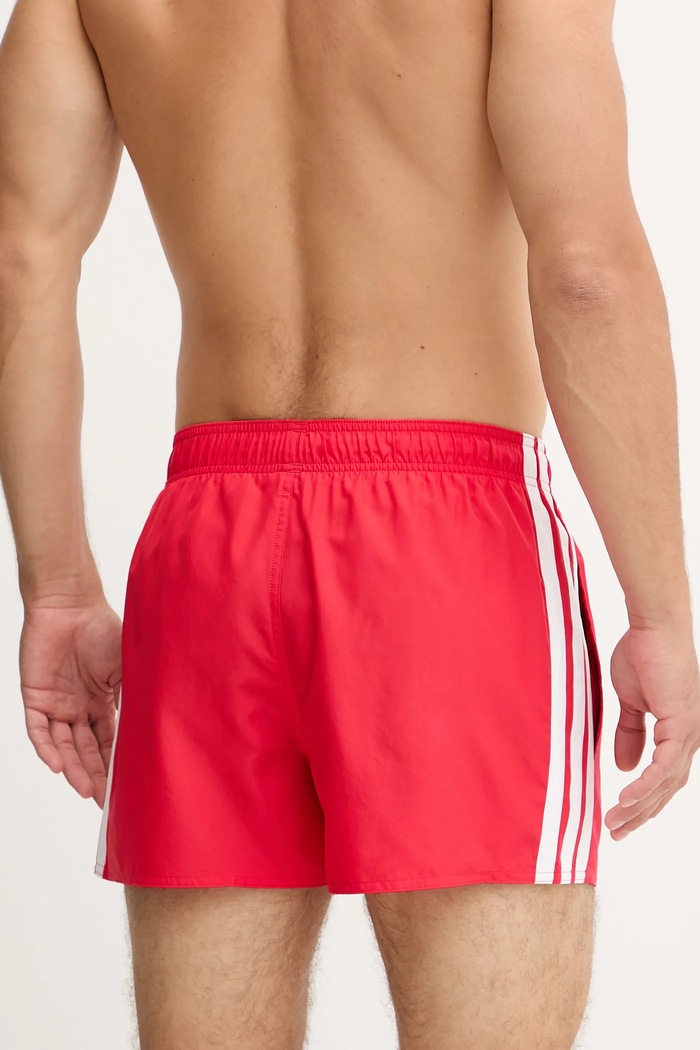 Oblečení Plavkové šortky adidas 3-Stripes JX5023 červená