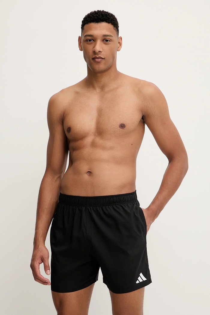 Plavkové šortky adidas Performance Essentials vodný šport čierna JX2673