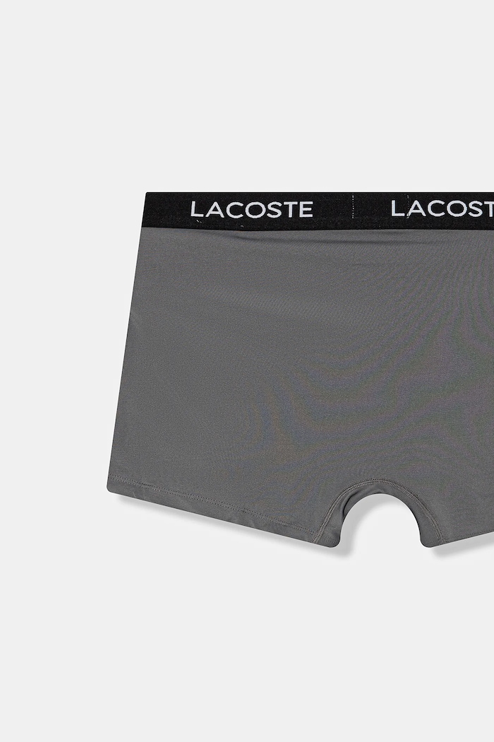 Μποξεράκια Lacoste 3-pack 5H2394 γκρί