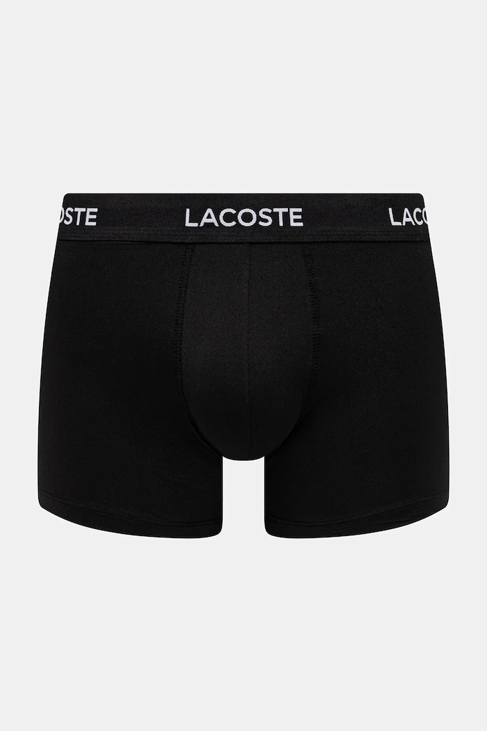 Boxerky Lacoste 3-pak 5H2394 čierna AW25
