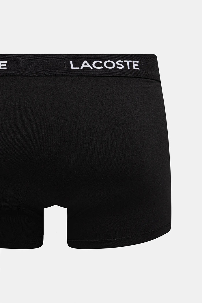 Oblečenie Boxerky Lacoste 3-pak 5H2394 čierna
