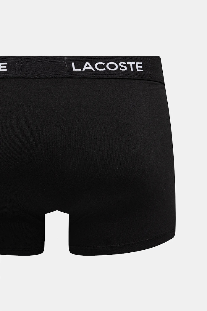 Oblečenie Boxerky Lacoste 3-pak 5H2394 čierna
