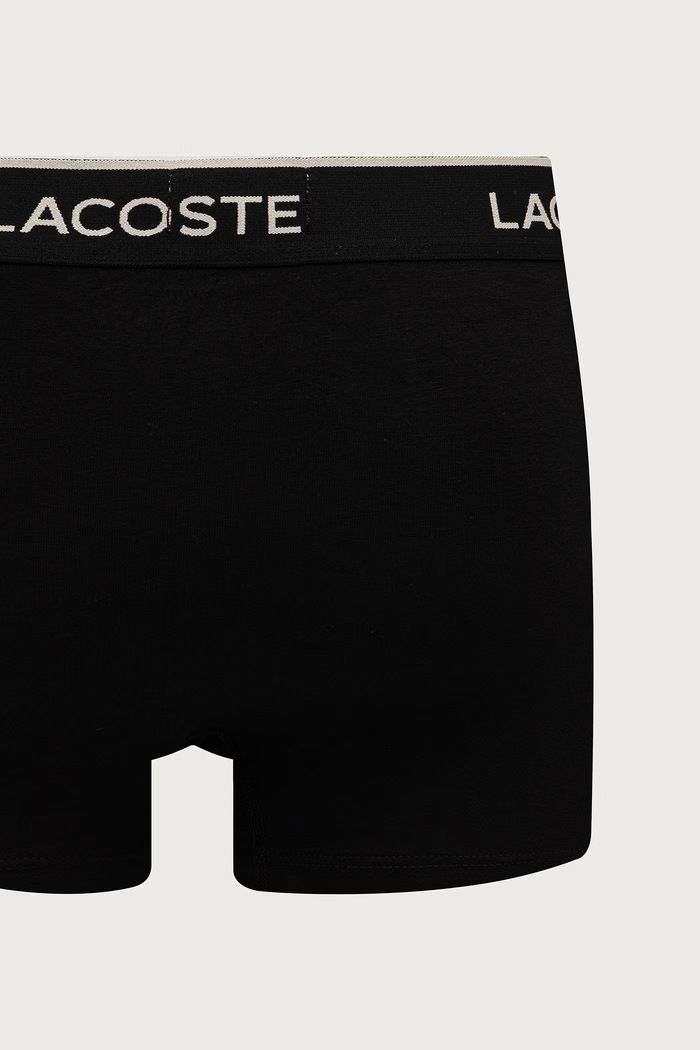 Lacoste Bokserki męskie z bawełną 3-pack 5H4967
