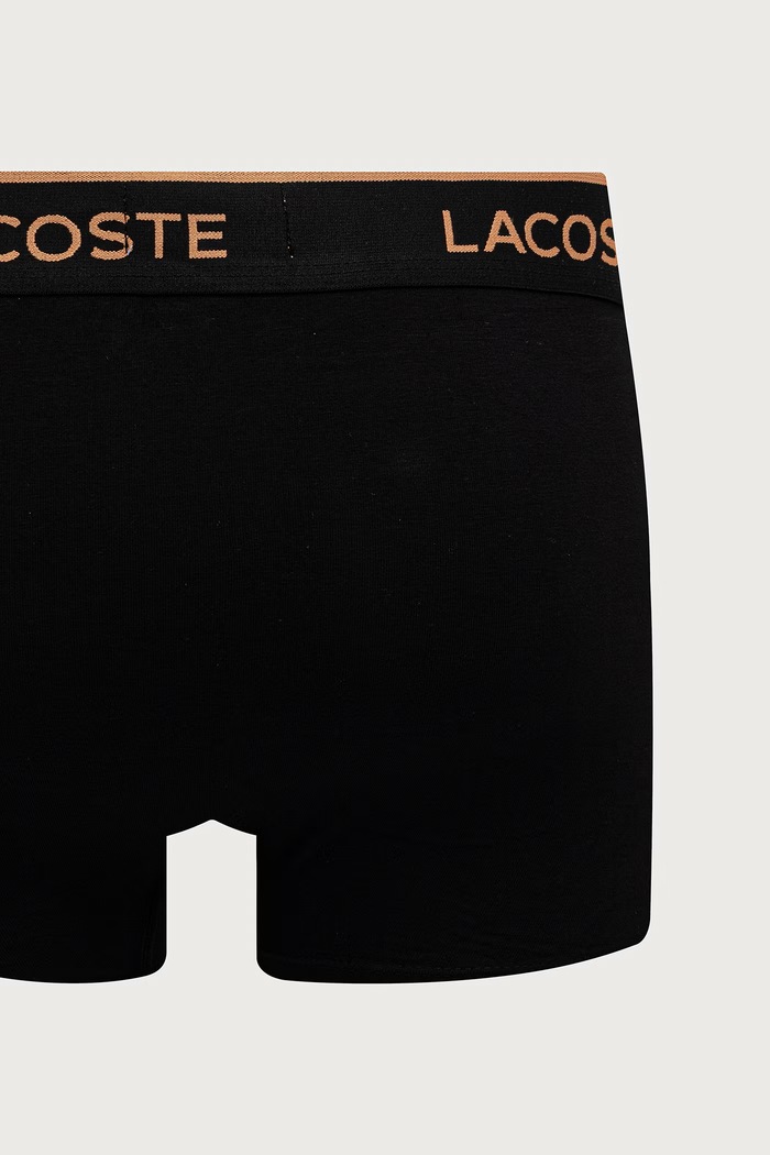 Lacoste Bokserki męskie z bawełną 3-pack 5H4967