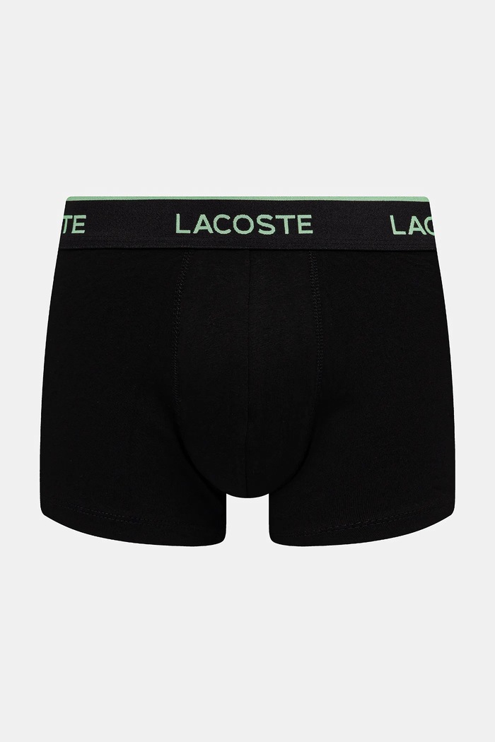 Lacoste bokserki 3-pack czarny 5H4967