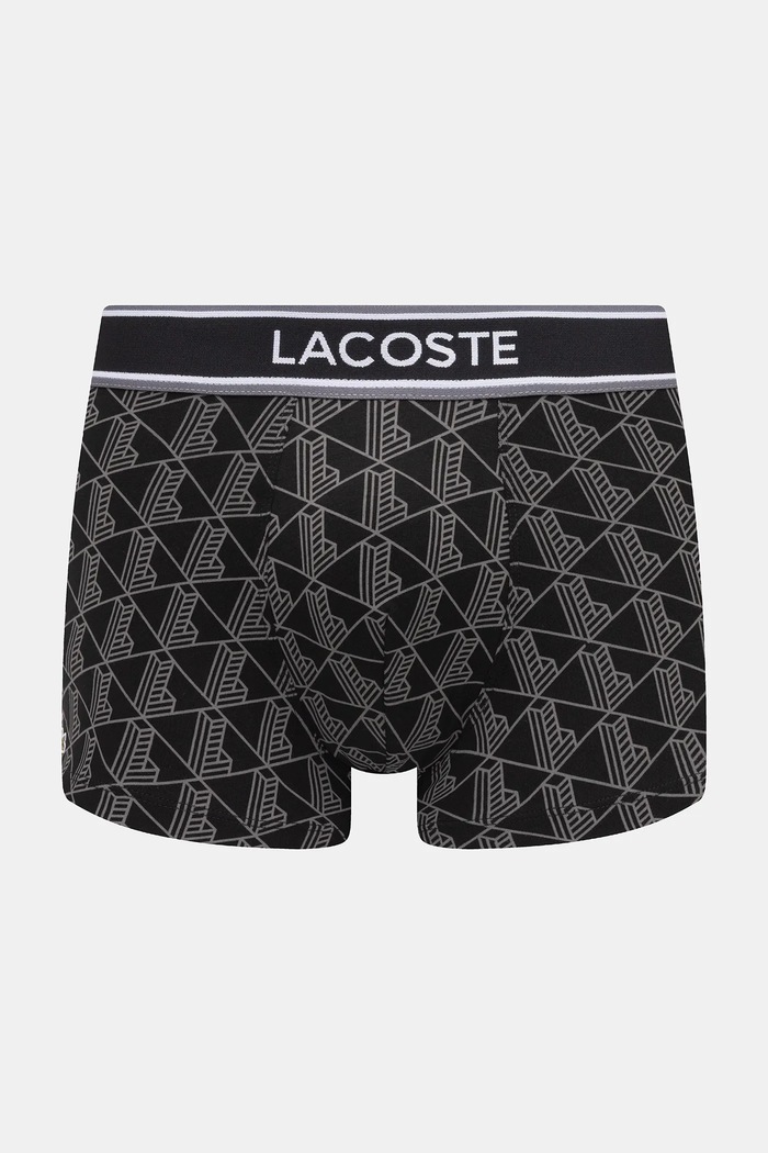Boxerky Lacoste 3-pak 5H4970 čierna AW25