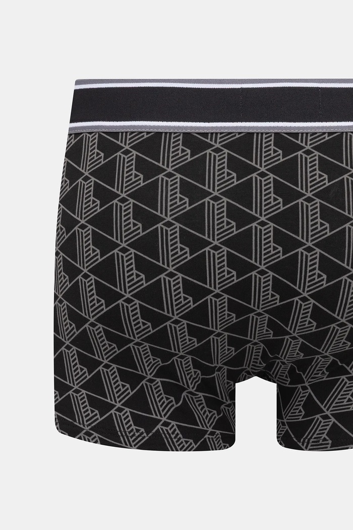 Oblečenie Boxerky Lacoste 3-pak 5H4970 čierna