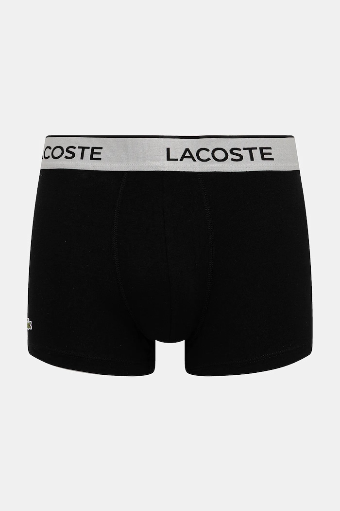 Lacoste boxeri mulați pentru bărbați cu bumbac pachet de 3 5H6428 negru SS26