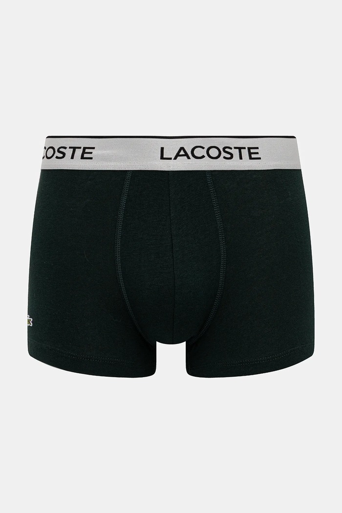 Lacoste boxeri mulați pentru bărbați cu bumbac pachet de 3 negru 5H6428
