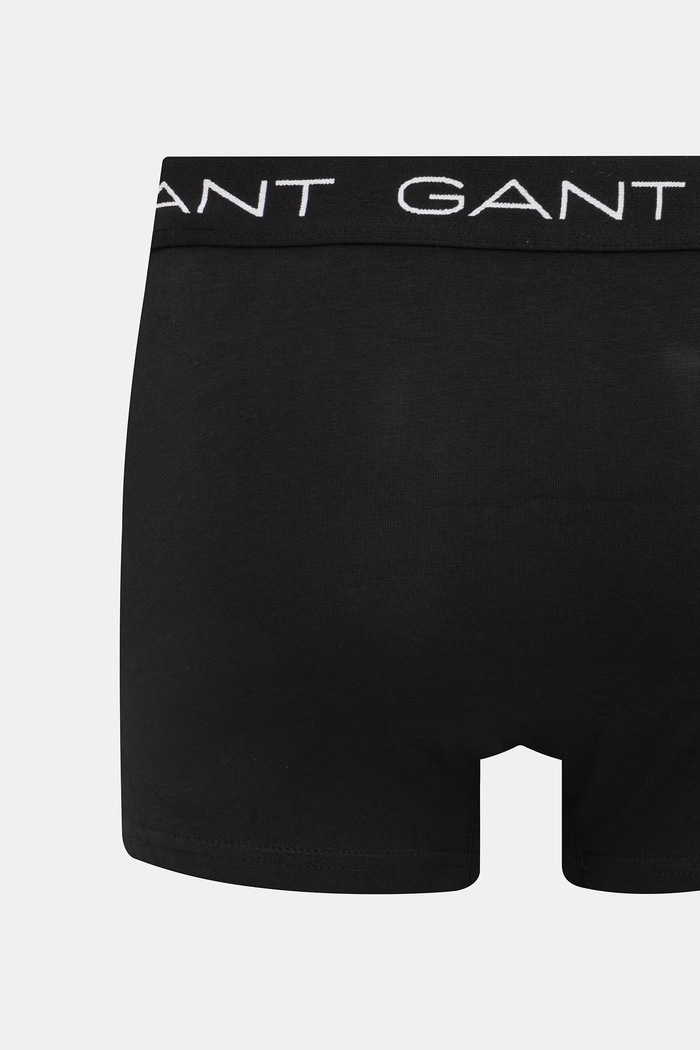 Odzież Gant bokserki dopasowane męskie 3-pack 900023003 czarny