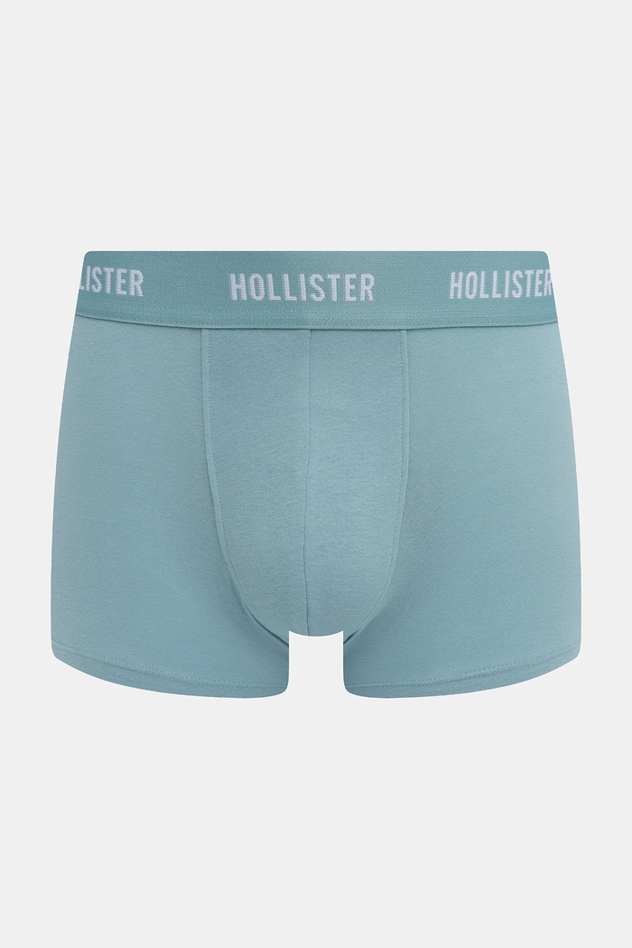 Boxeri 5-pack Hollister Co. albastru KI314.5016.210