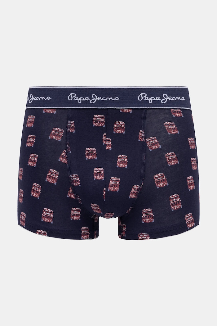 Pepe Jeans Boxeri 3-pack PMU11188 bleumarin AW25