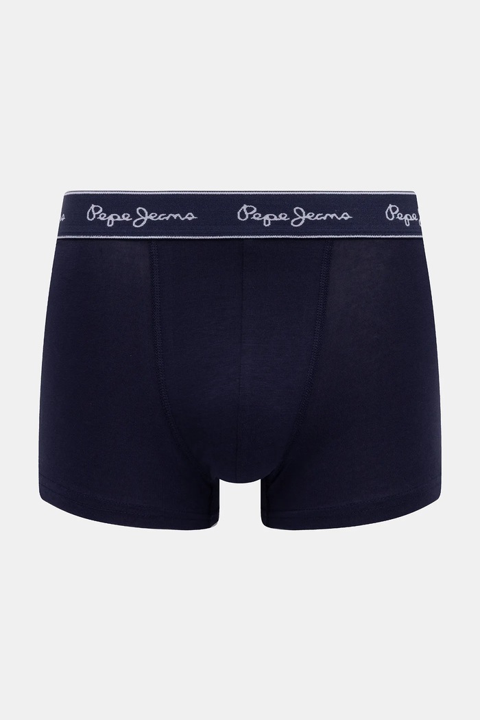 Odzież Pepe Jeans bokserki 3-pack PMU11194 granatowy